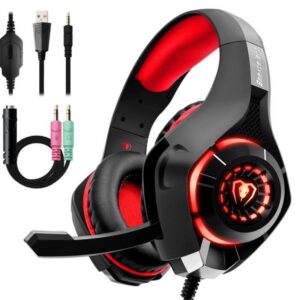 Headphones for Gaming w/ Built in Mic